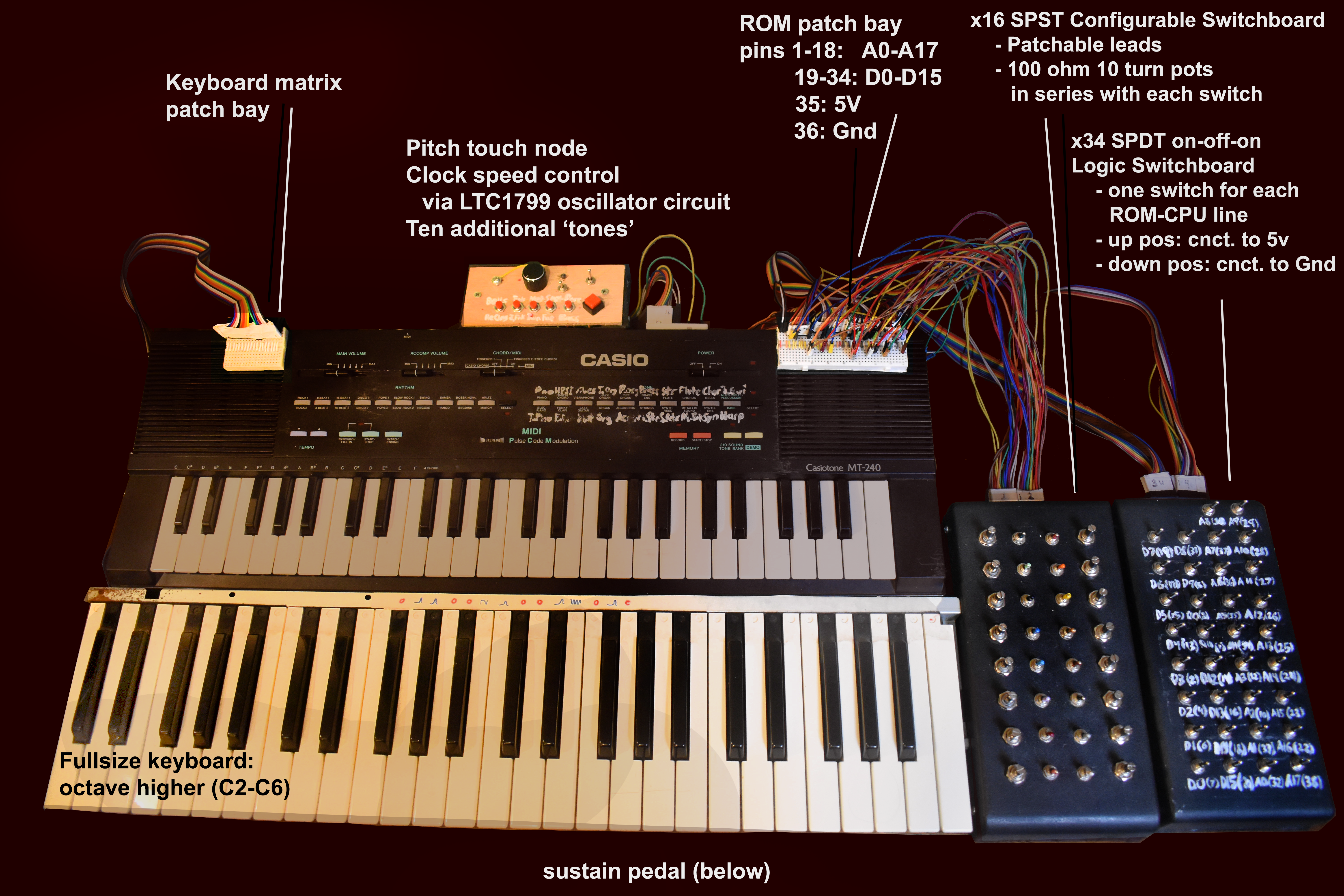 The MT-240 schematic